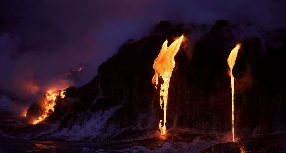 Fotograf As Impresionantes De La Lava Del Volc N Kilauea National