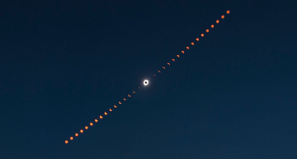 Las mejores fotografías de NASA del eclipse solar total - National ...