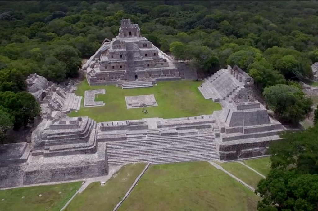 Así es la isla artificial que construyeron los mayas National