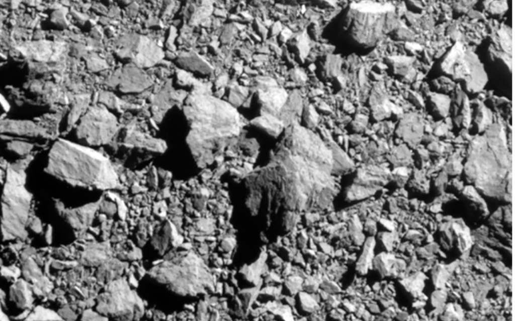 Rocas del asteroide Dimorphos