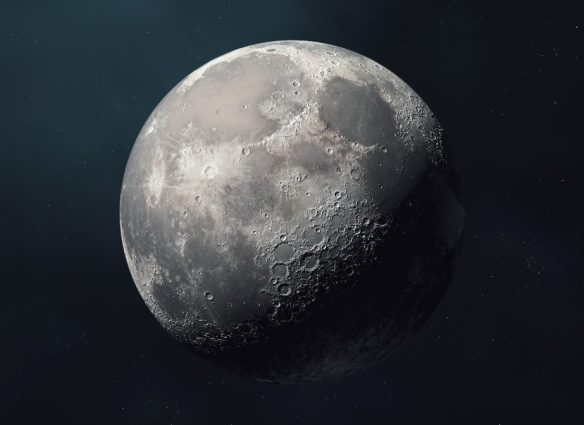 Qué hay dentro de la Luna