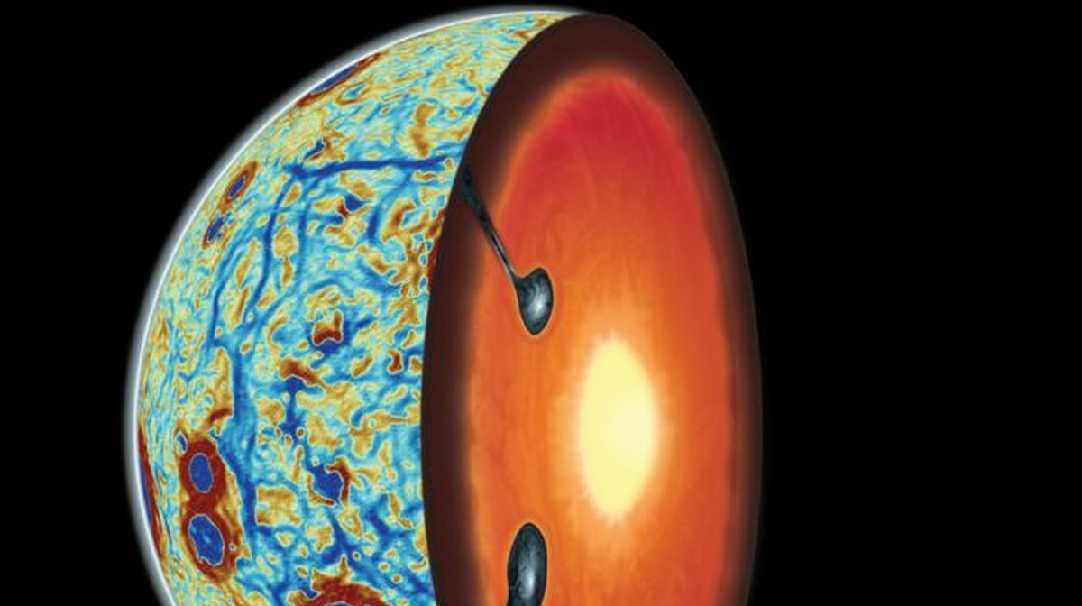 Evolución De La Luna El Satélite Se Invirtió De Adentro Hacia Afuera 8951