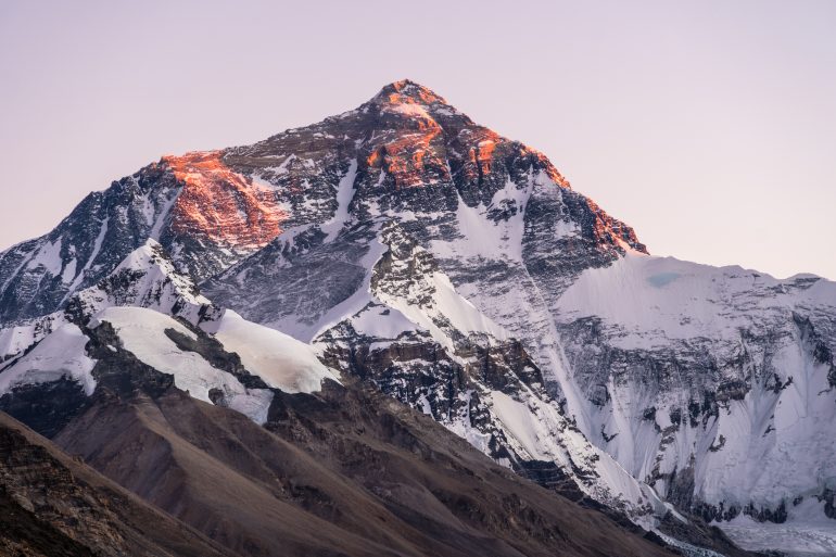 Monte Everest. Imagen: @ Didier Marti via Getty Images
