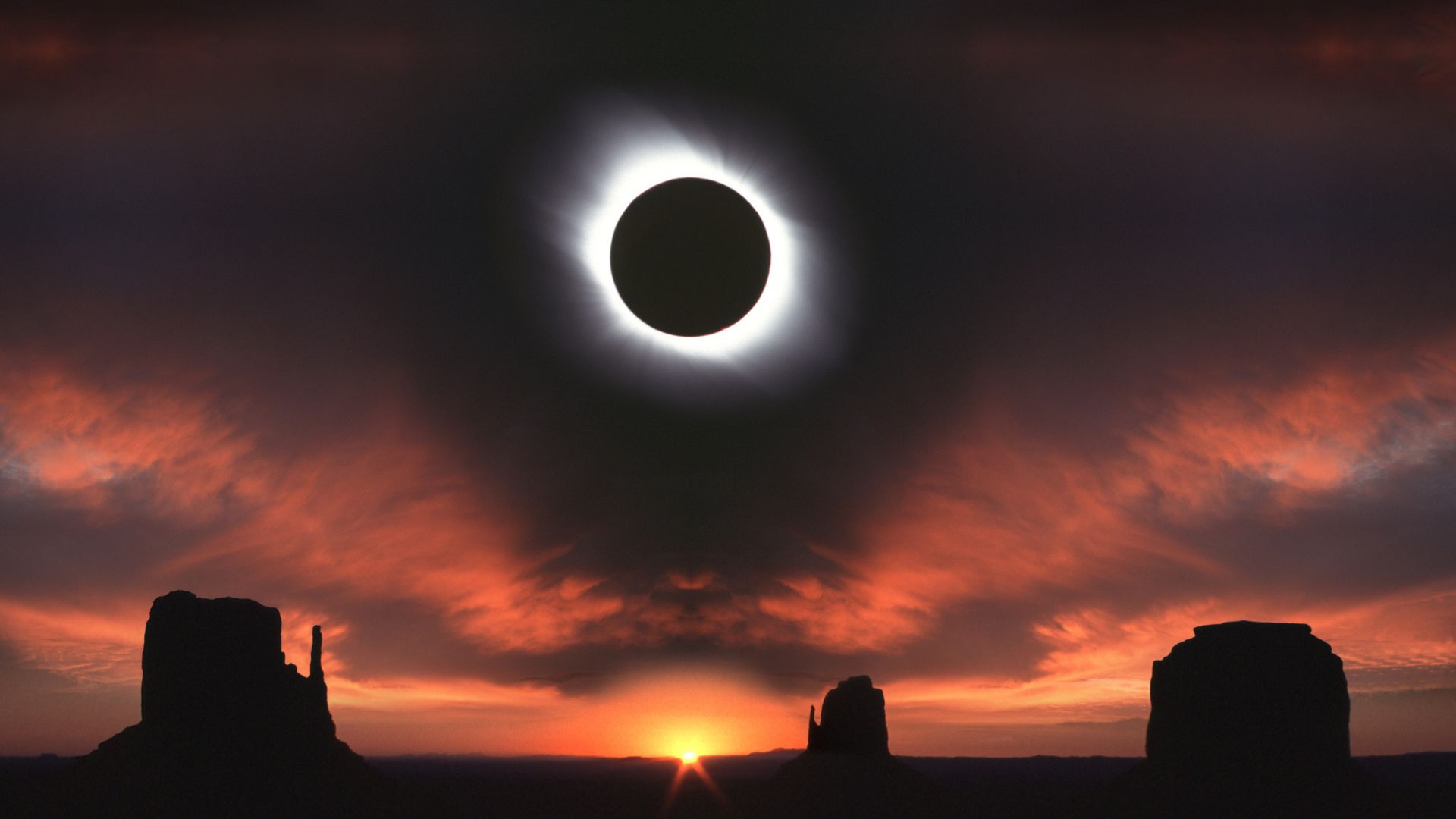 The eclipse that proved Einstein’s “theory of relativity.”