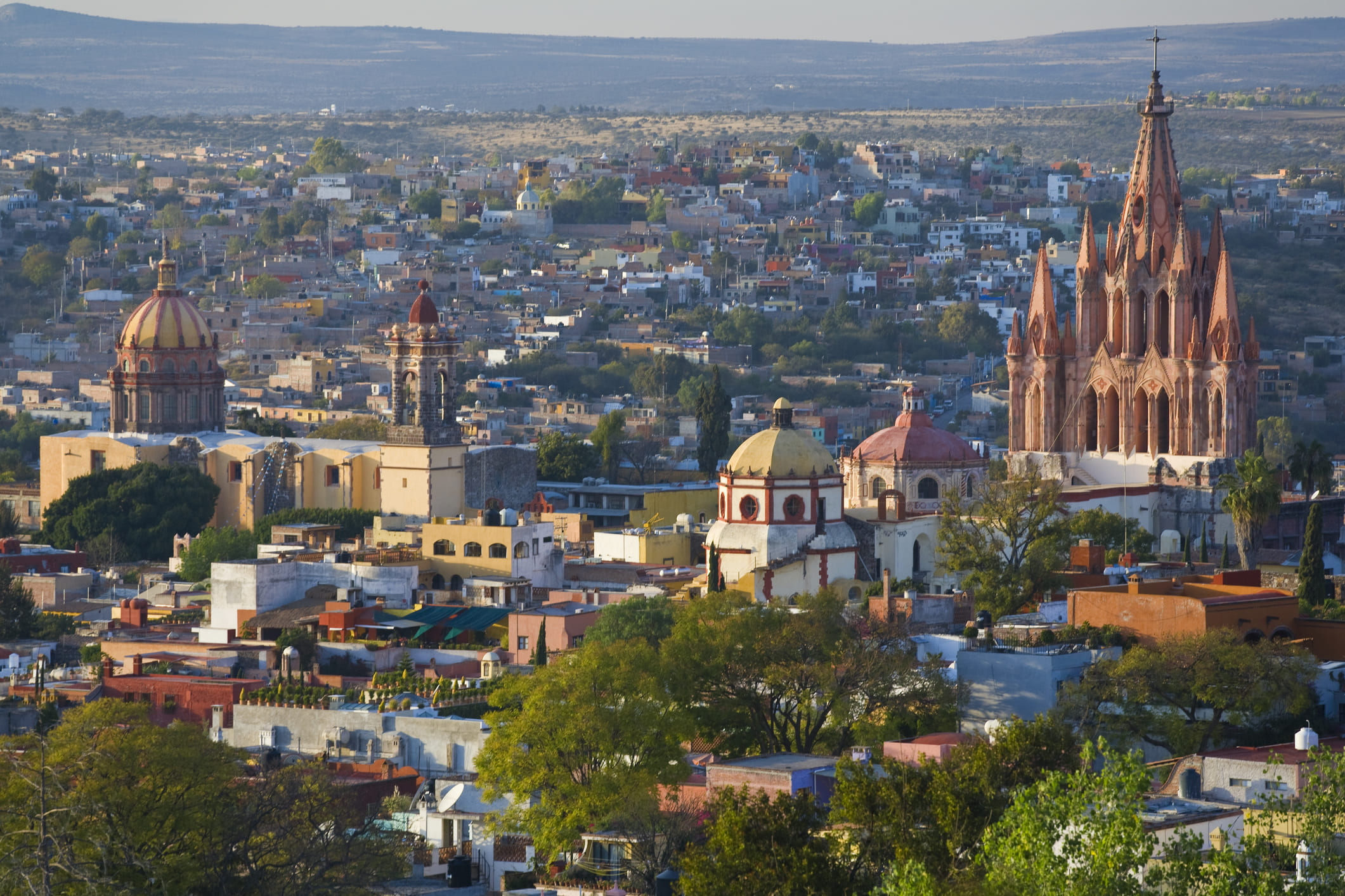 Mexico en verno San Miguel de Allende