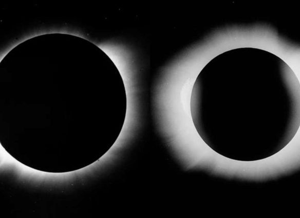 El eclipse total solar de 1919 (SCIENCE PHOTO LIBRARY)