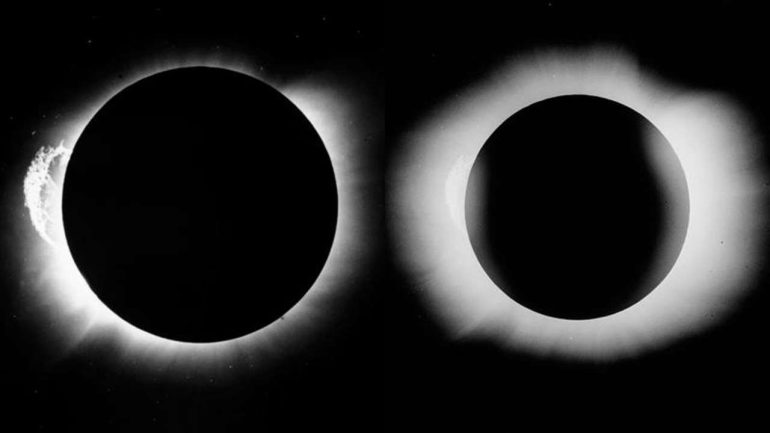 El eclipse total solar de 1919 (SCIENCE PHOTO LIBRARY)