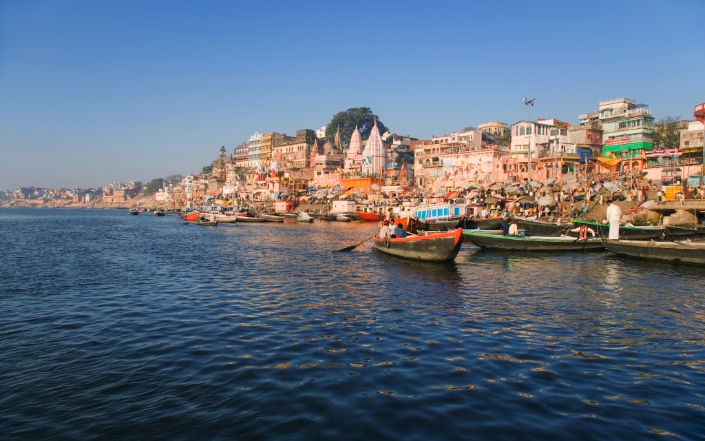 río Ganges en la India