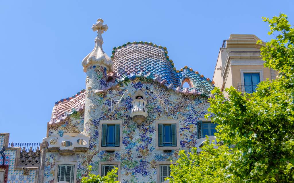 Casa Batllo en Barcelona, España