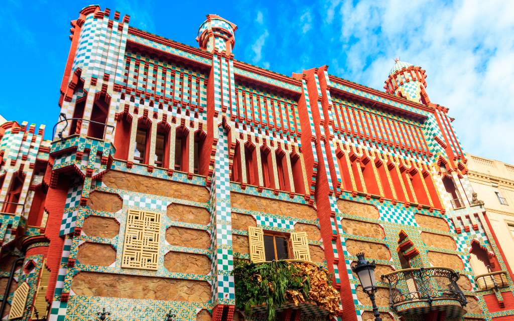 Casa Vincens diseñada por Gaudí