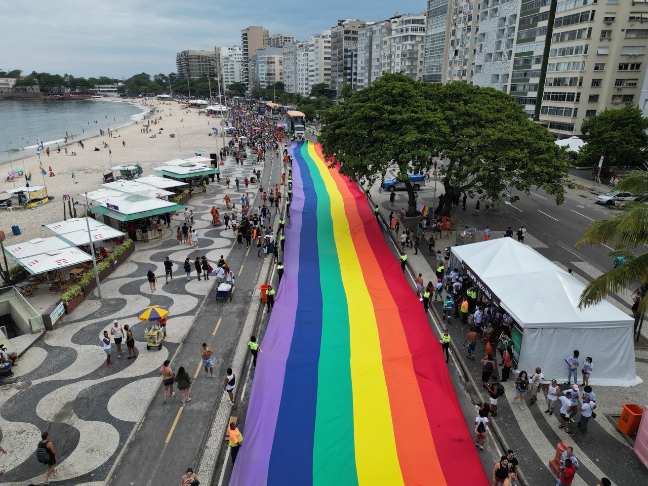 Marcha del orgullo LGBTTQIA+ en Río de Janeiro, Brasil | Getty Images