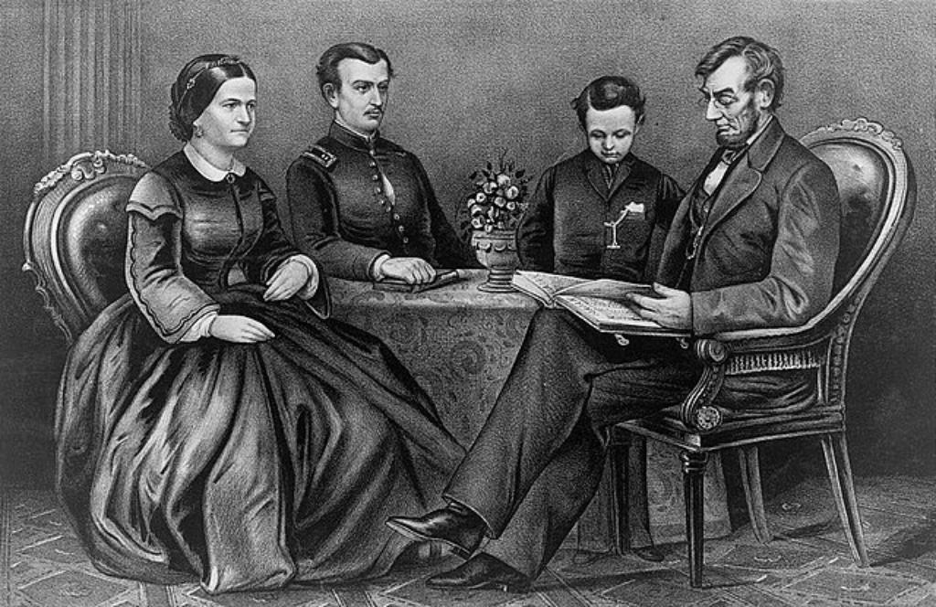 Lincoln y su familia