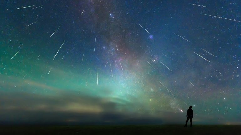 Doble lluvia de estrellas