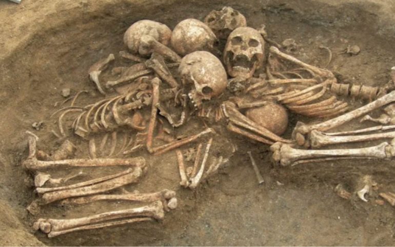 Entierro familiar de 4.500 años de antigüedad reveló el origen del genoma europeo