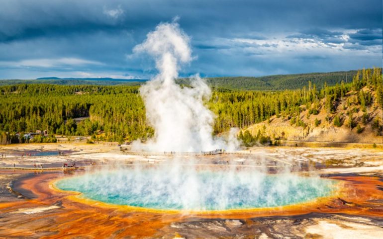 La explosión hidrotermal en Yellowstone podría haber creado un nuevo géiser