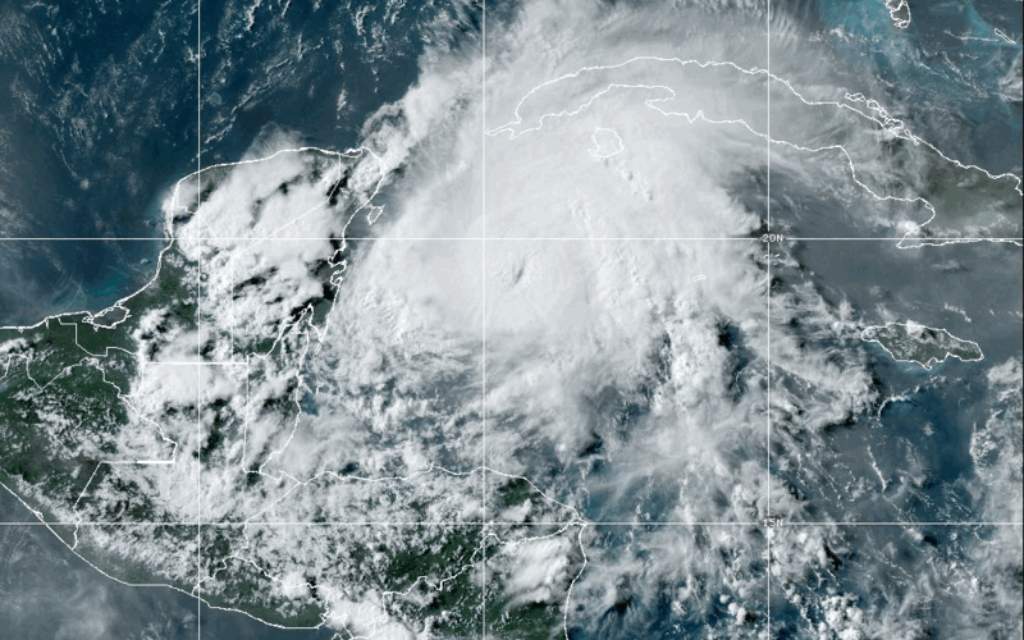 Seguimiento del Huracán Beryl