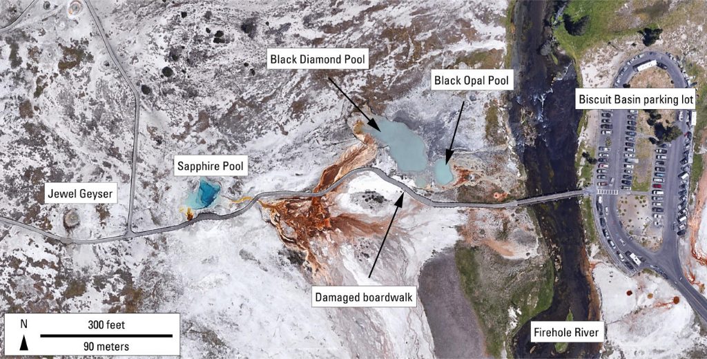 explosión hidrotermal en Yellowstone podría haber creado un nuevo géiser