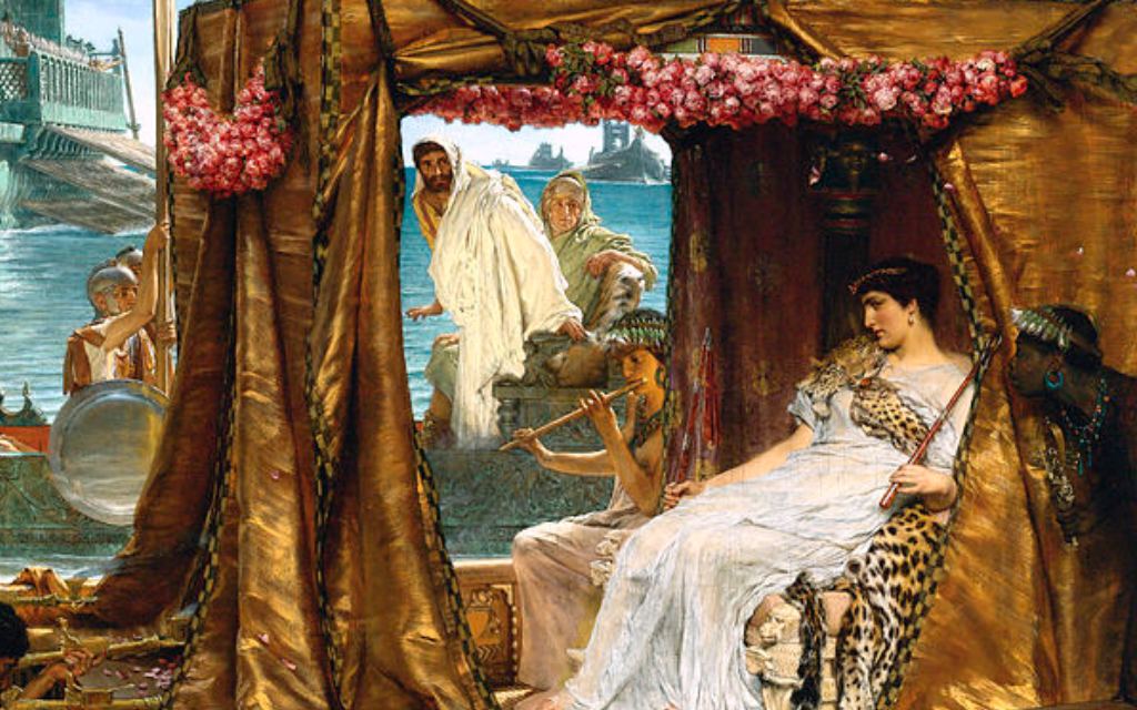 Cleopatra y Marco Antonio