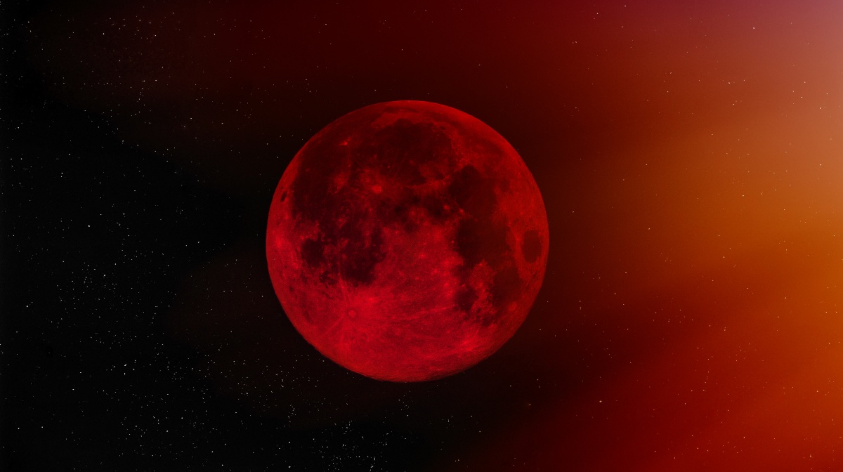 Luna azul Luna roja