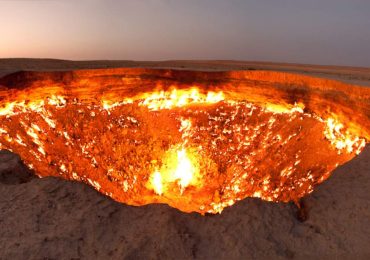 Lugares dominados por el fuego que son considerados puertas del infierno