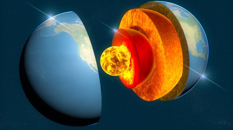 núcleo externo de la Tierra