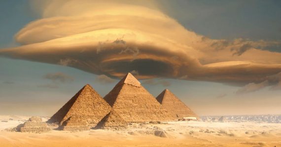 Superradar detecta una misteriosa burbuja de plasma sobre las pirámides de Egipto