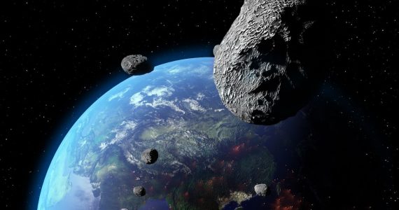 un asteroide asesino