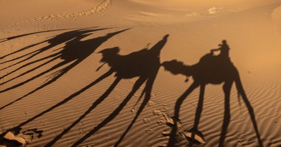 Desierto del Sahara inundado