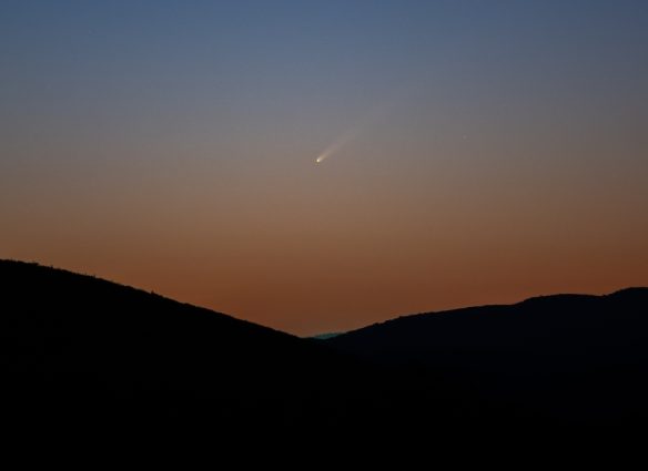 El cometa del siglo a la Tierra