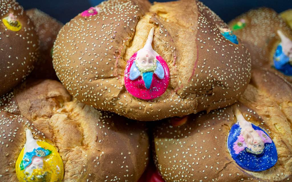 Pan de muerto de Oaxaca