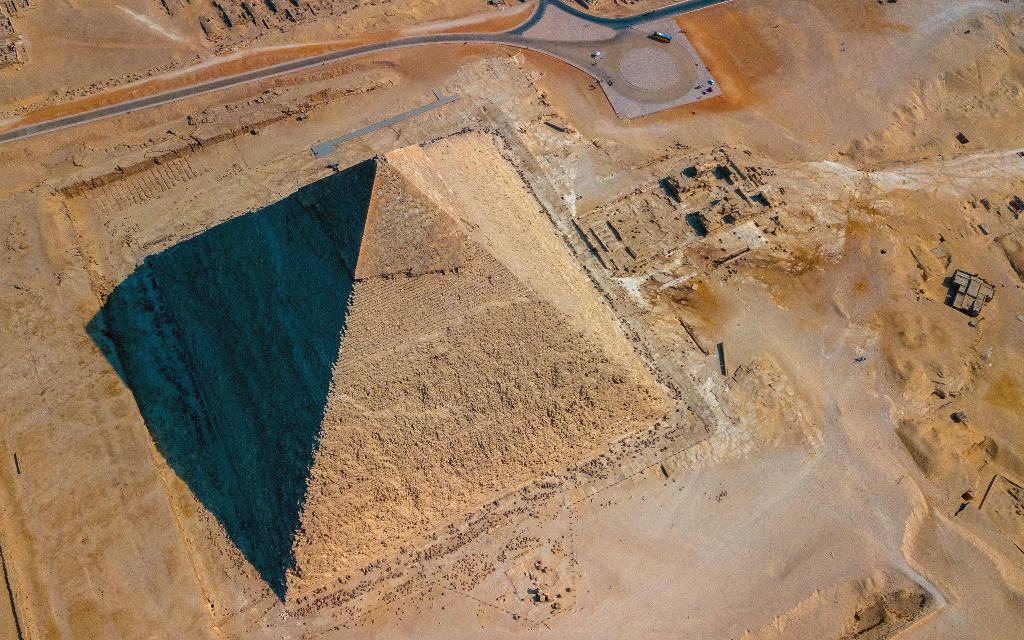 La Gran Pirámide de Giza realmente tiene ocho lados, no cuatro