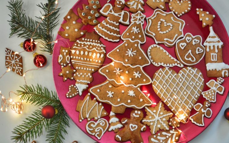 el origen de las galletas navideñas